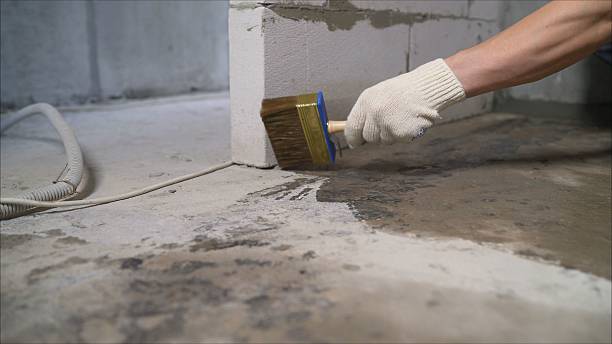 SJ Waterproofing Pros Basement Waterproofing coverage map for Wharton, OH and surrounding area